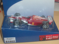 Carrera Go 61402 F1 Typ F Nr. 1  - ohne Steg - graues Chassis in OVP